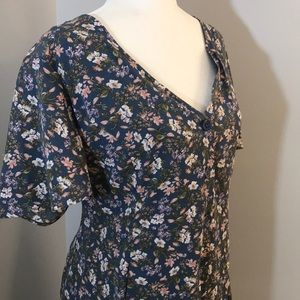 DAY AFTER DAY Blue Floral Sundress (NWT)